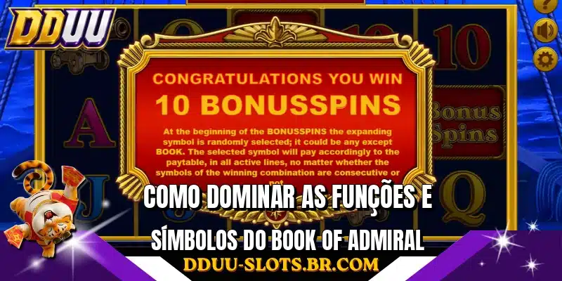 Como dominar as funções e símbolos do Book of Admiral