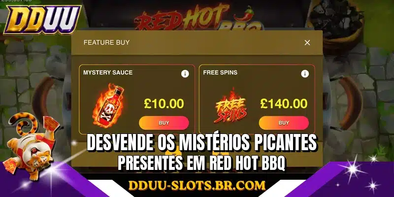 Desvende os mistérios picantes presentes em Red Hot BBQ