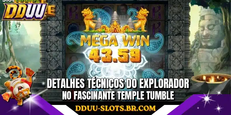 Detalhes técnicos do explorador no fascinante Temple Tumble