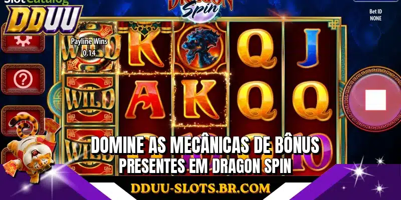 Domine as mecânicas de bônus presentes em Dragon Spin