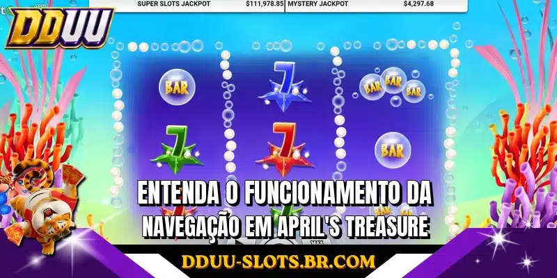 Entenda o funcionamento da navegação em April's Treasure