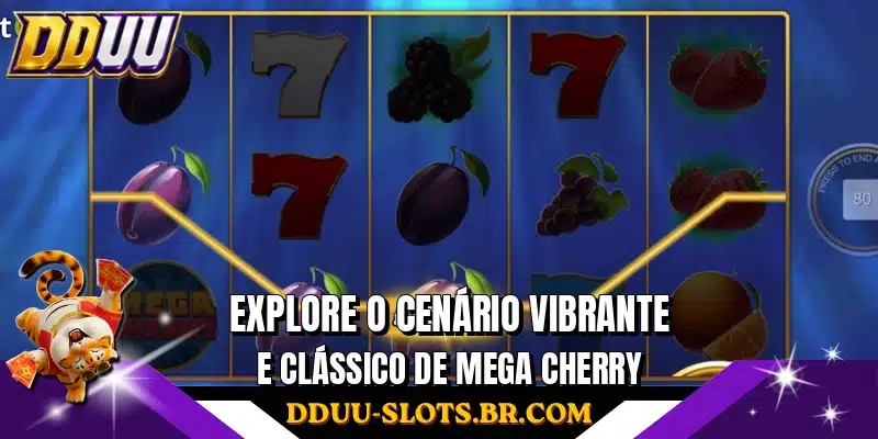 Explore o cenário vibrante e clássico de Mega Cherry