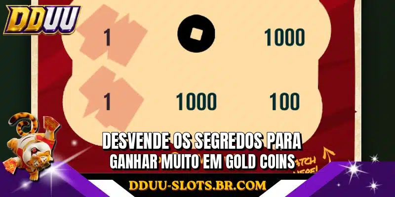 Desvende os segredos para ganhar muito em Gold Coins